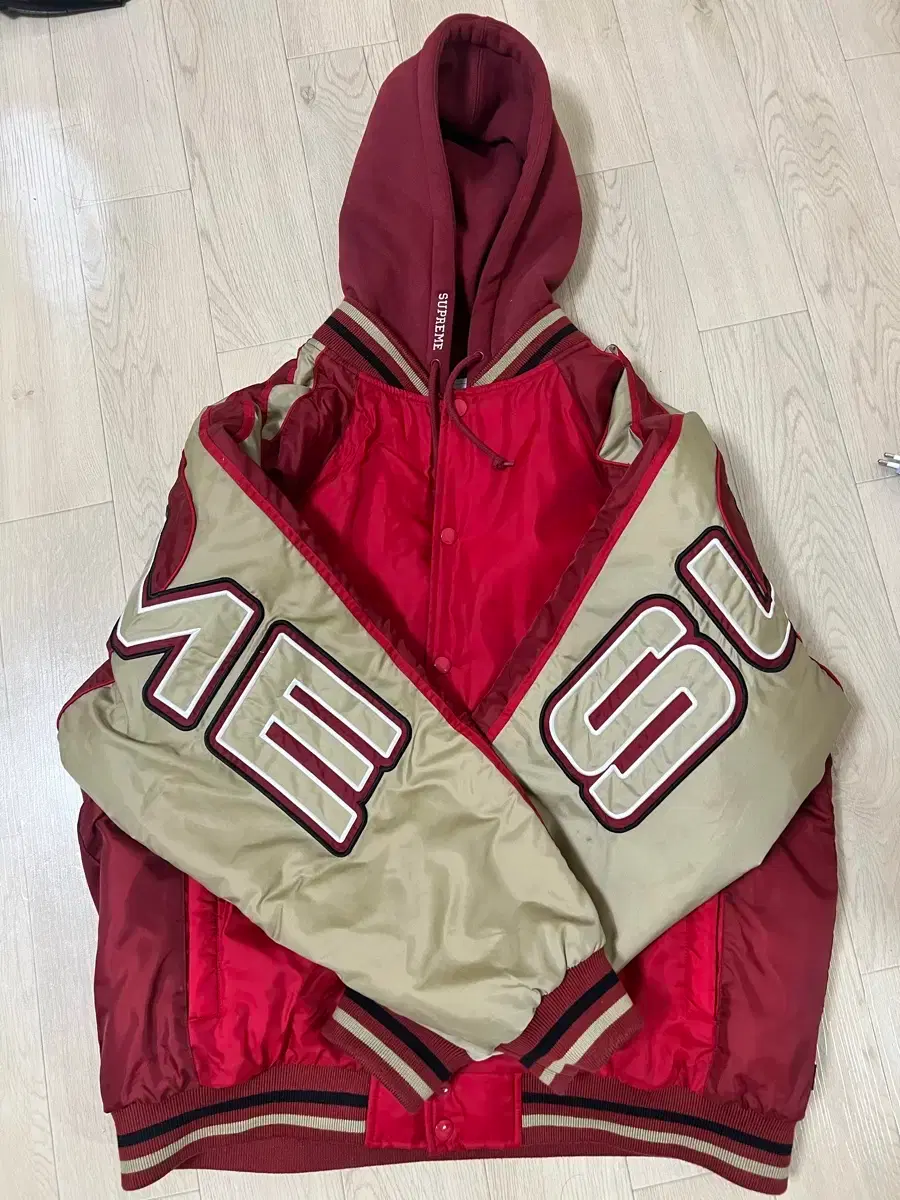 Supreme Hooded Stadium Jacket 